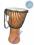 Djembe Ghana 13" Oryginalne Afrykańskie