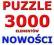 PUZZLE 3000 elem.14 wzorów CASTORLAND SUPER CENA