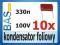 Kondensator foliowy _ MKT _ 330nF _ 100V _ 10szt
