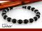 Bransoletka  SWAROVSKI   Perły  BLACK czarna  W-wa