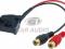AUX Line IN adapter VW, Audi MFD2.18pin - 2xRCA