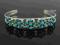 Srebrna Bransoletka z Turkusem