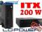 MINI ITX LCPOWER nowa/zasilacz 200W gw 24m