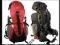 CZERWONY PLECAK turystyczny 55L ferie pod choinkę