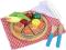 Zabawki Drewniane Zestaw Obiadowy z Rybką ST709