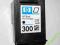 HP 300 czarny- 100% ORYGINALNY F4280 -200str.