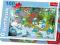 ! Puzzle 100 Trefl 16168 Smerfy Nad Rzeką