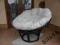 Wspaniały fotel PAPASAN/rattan/ratan BDB.