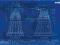 Doctor Who Blueprint - plakat 91,5x61 cm