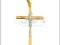 ZŁOTY KRZYŻYK NA KOMUNIE CHRZEST PR.585 - EJUBILER