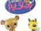 LITTLEST PET SHOP - Miś i Pszczółka #813 #814