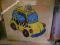 PUZZLE SUPER -DREWNO  TAXI AUTO GOKI