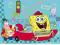 RAVEN. 100 EL. XXL Spongebob na wakacjac PUZZLE