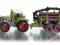 SIKU Traktor z Przyczepą do Bali Drzewa