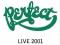 [hurra] PERFECT - Live 2001 - 1CD/FOLIA