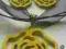 żółte róże kolczyki + naszyjnik z organzy retro