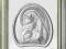 GRAWER SREBRNY OBRAZEK Maryja Chrzest Rocznica