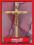 64918 Krzyż wiszący, do powieszenia, jasne drewno