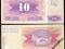 Bośnia i Herc. - P- 10 - 10 dinar - 1992 - seria H Bośnia i Herc. - P- 10 - 10 dinar - 1992 - seria H