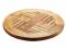 taca obrotowa tek teak drewno ogrodowe SERVITORE