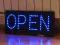 PROMOCJA REKLAMA LED ZEWNĘTRZNA OPEN 50x20 cm