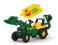 Rolly Toys TRAKTOR JOHN DEERE z Łyżką KOPARKA 1076