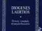 Żywoty poglądy filozofów Diogenes Laertios