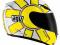 KASK AGV K3 VALENTINO ROSSI 46 GOTHIC WHITE