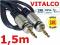 VITALCO przewód kabel JACK 3,5 mm -JACK 3,5mm 1,5m