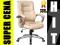 MASYWNY FOTEL BIUROWY OBROTOWY XXL SKÓRA 2 KOLORY