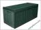 Z12 SKRZYNIA SKŁADANA OGRODOWA KUFER 350 L ZIELONA