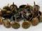 GWOŹDZIE TAPICERSKIE  pinezki mosiądz 11mm  x 16mm