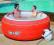 BESTWAY LAY-Z-SPA ORANGE MASSAGE TUB JACUZZI