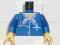 973pb31c01 Blue Torso Airplane Crew Female