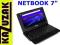 NETBOOK LAPTOP OVERMAX 7 ANDRIOD 2.3 WIFI USB