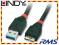 Kabel micro USB 3.0 A-B Lindy 31991 - 1m