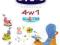 CHICCO QUATTRO 4w1 JEŹDZIK PCHACZ QUATRO +GRATIS