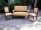 XIX w.eklektyczna sofa 2 krzesła czeczot komplet