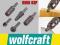 WOLFCRAFT tarnik frez tarniki frezy 2540000