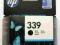 TUSZ HP 339 CZARNY CB337EE BA3 ORYGINALNY /T2082/