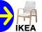 NAJTANIEJ IKEA HAJDEBY FOTEL KRZSLO TABORET SZYBKO