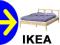 NAJTANIEJ IKEA FJELLSE LOZKO 140x200 LOZE RAMA
