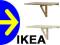 NAJTANIEJ IKEA NORBO STOL SCIENNY SKLADANY STOLIK