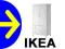 NAJTANIEJ IKEA HEMNES SZAFA SYPIALNIA SALON PÓŁKI