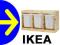 NAJTANIEJ IKEA TROFAST ZESTAW REGAŁ Z POJEMNIKAMI