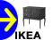 TANIO IKEA EDLAND STOLIK NOCNY SZAFKA KOMODKA