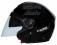 KASK CHOPPER LS2 FREEWAY CZARNY Z OKULAREM - S