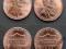 2012 * Komplet Lincoln Cent * 1 c * P i D