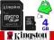 KINGSTON KARTA PAMIECI 4GB MICROSD prezent ADAPTER