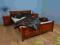 Łóżko drewniane bukowe Filonek II 180x200 calvados
